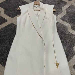 Zip Front Blazer Dress- Veronica Beard